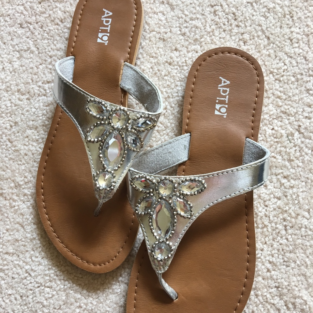 Brown Flat Sandals